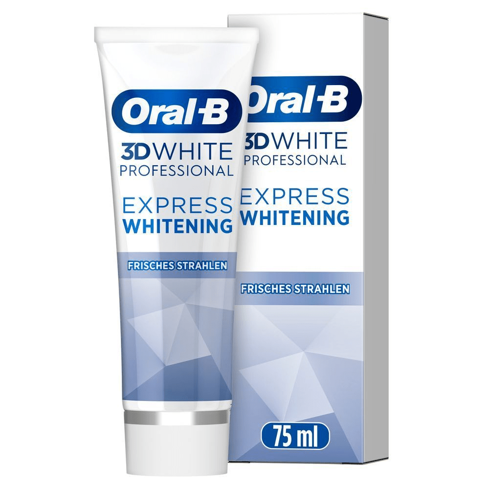 Bild: Oral-B 3D White Professional Express Whitening Zahnpasta 