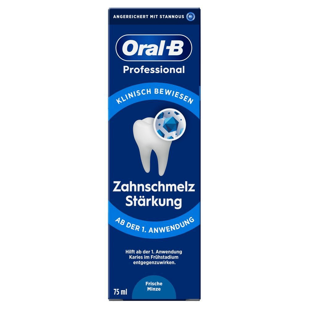 Bild: Oral-B Professional Zahnschmelz Stärkung Zahncreme 