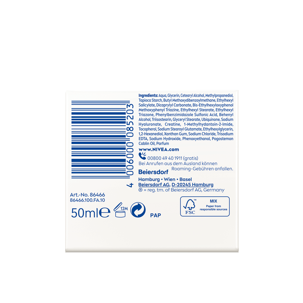 Bild: NIVEA Q10 Anti-Falten Power Tagespflege LSF 30 