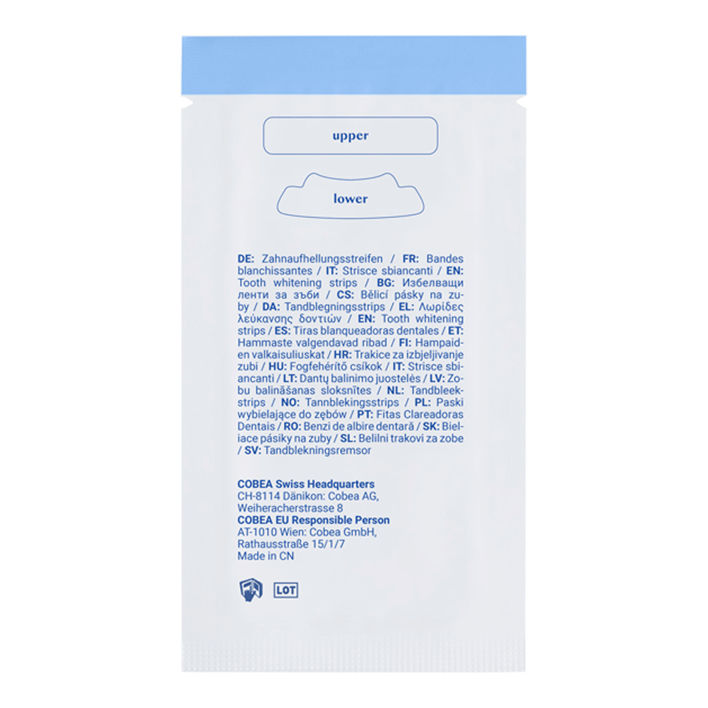 Bild: Alpine White Whitening Strips Zahnaufhellung 