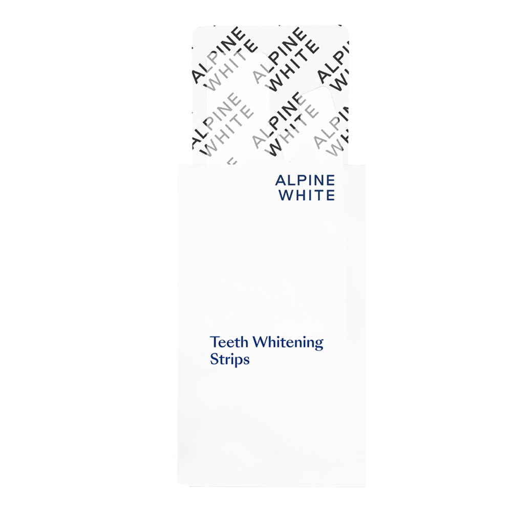 Bild: Alpine White Whitening Strips Zahnaufhellung 