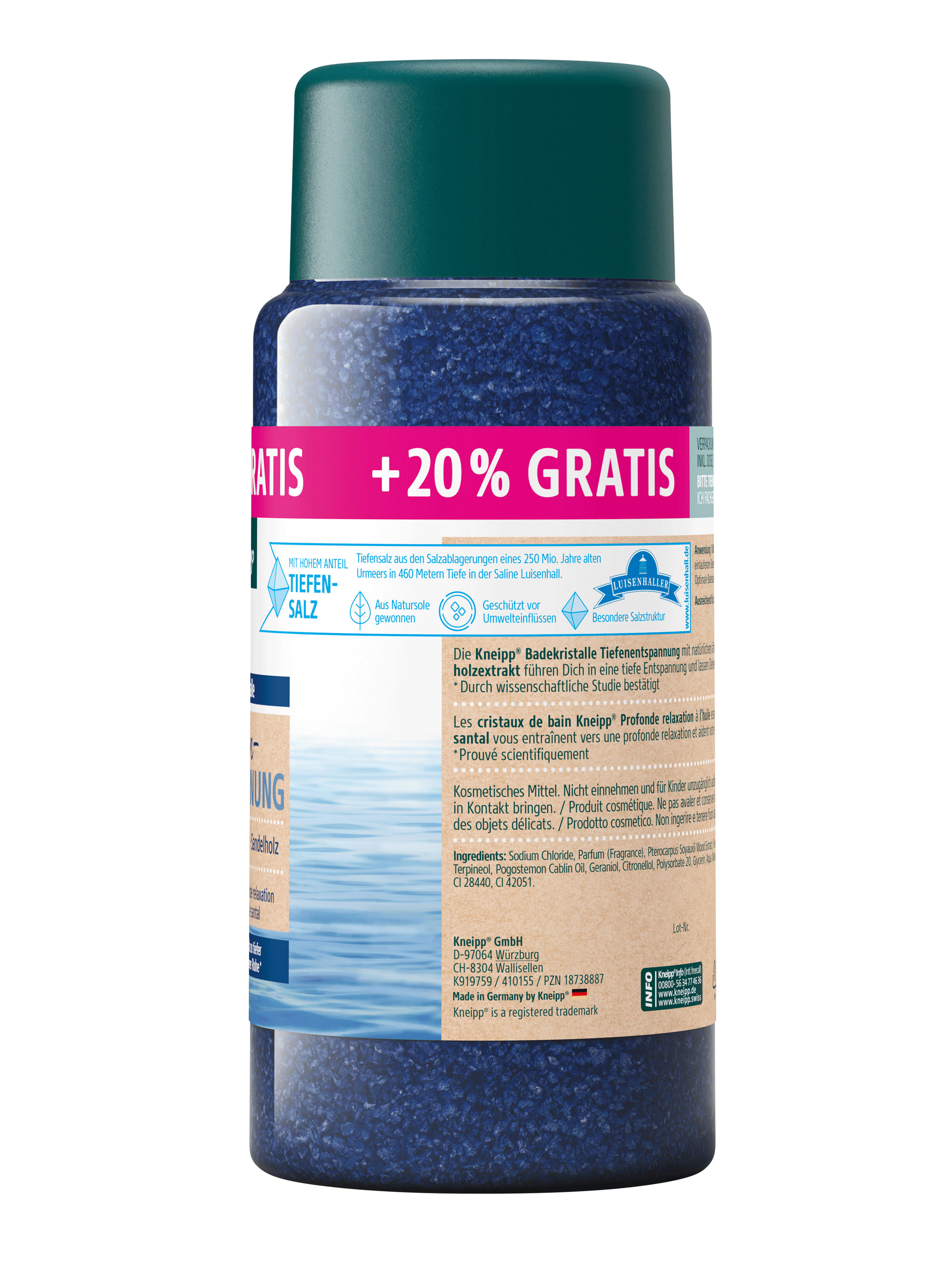 Bild: Kneipp Badekristalle Tiefenentspannung 
