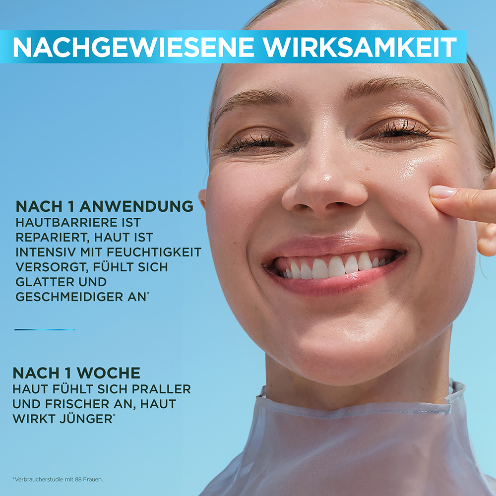 Bild: GARNIER Hyaluron Barrier Repair Serum Maske 