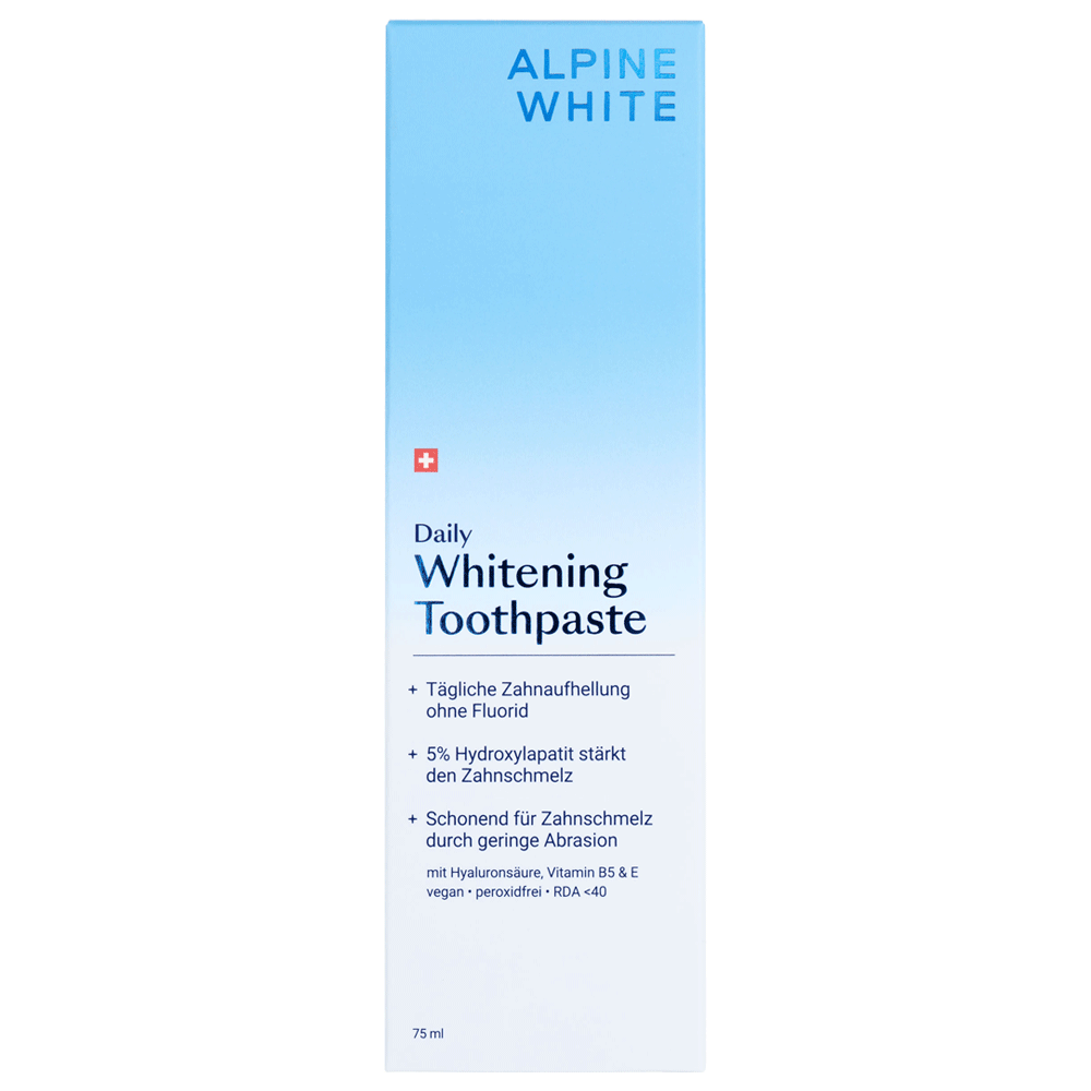 Bild: Alpine White Daily Whitening Zahncreme 