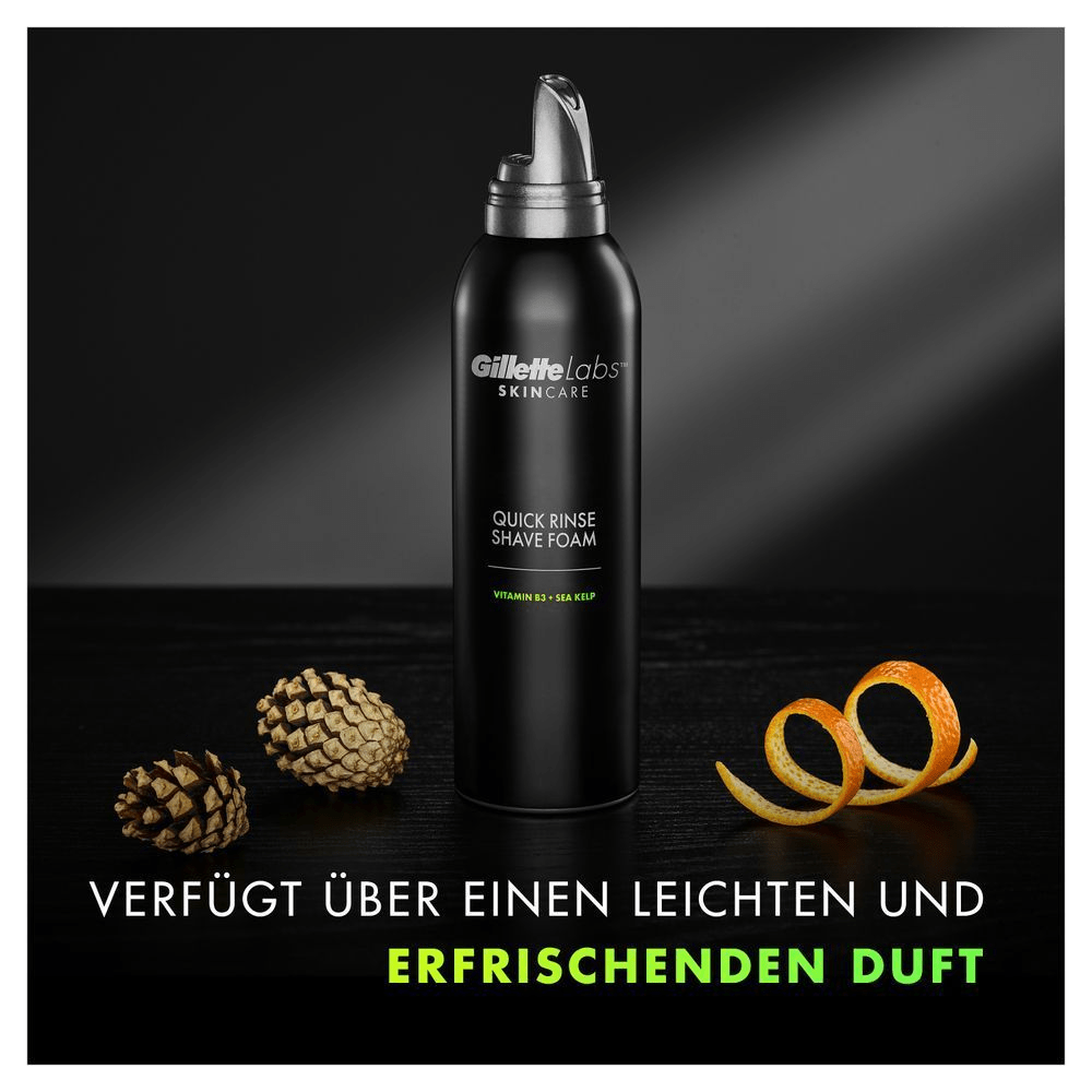 Bild: Gillette Labs schnell abzuwaschender Rasierschaum für Männer 