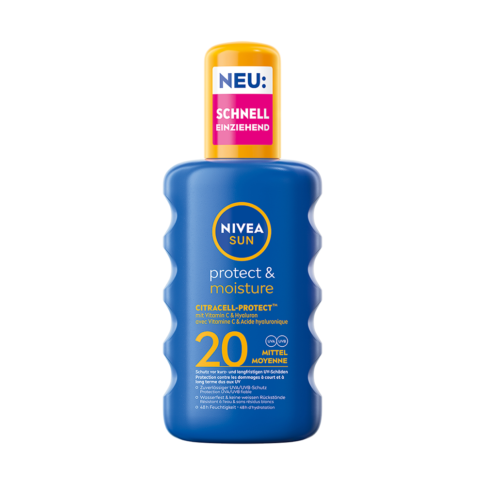 Bild: NIVEA Sun Sonnencreme LSF 20 