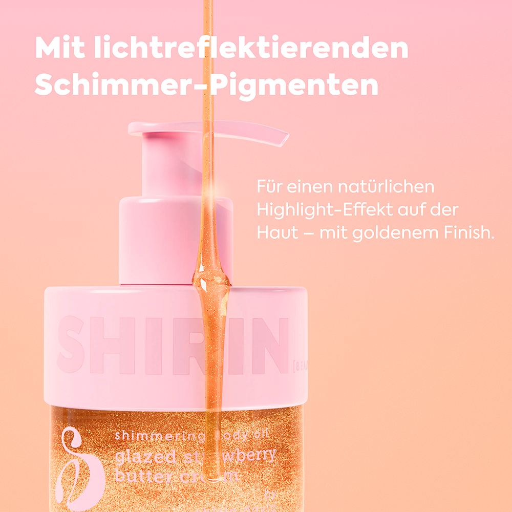 Bild: Shirin Beauty Körperöl Shimmering Strawberry 