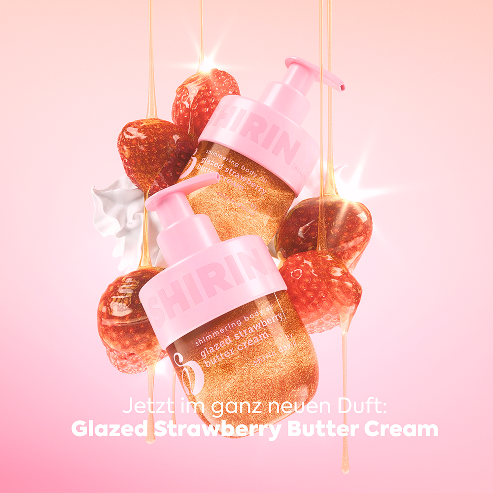 Bild: Shirin Beauty Körperöl Shimmering Strawberry 