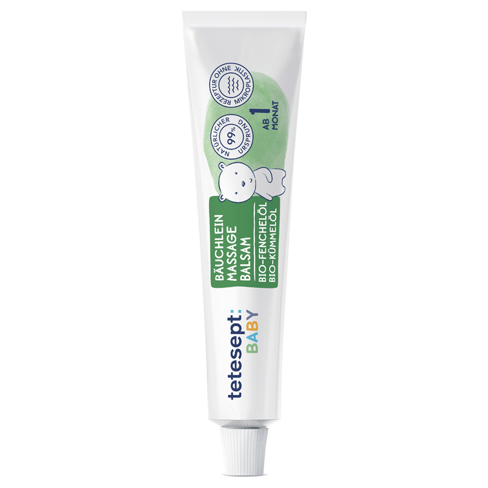 Bild: tetesept: Bäuchlein Massage Balm