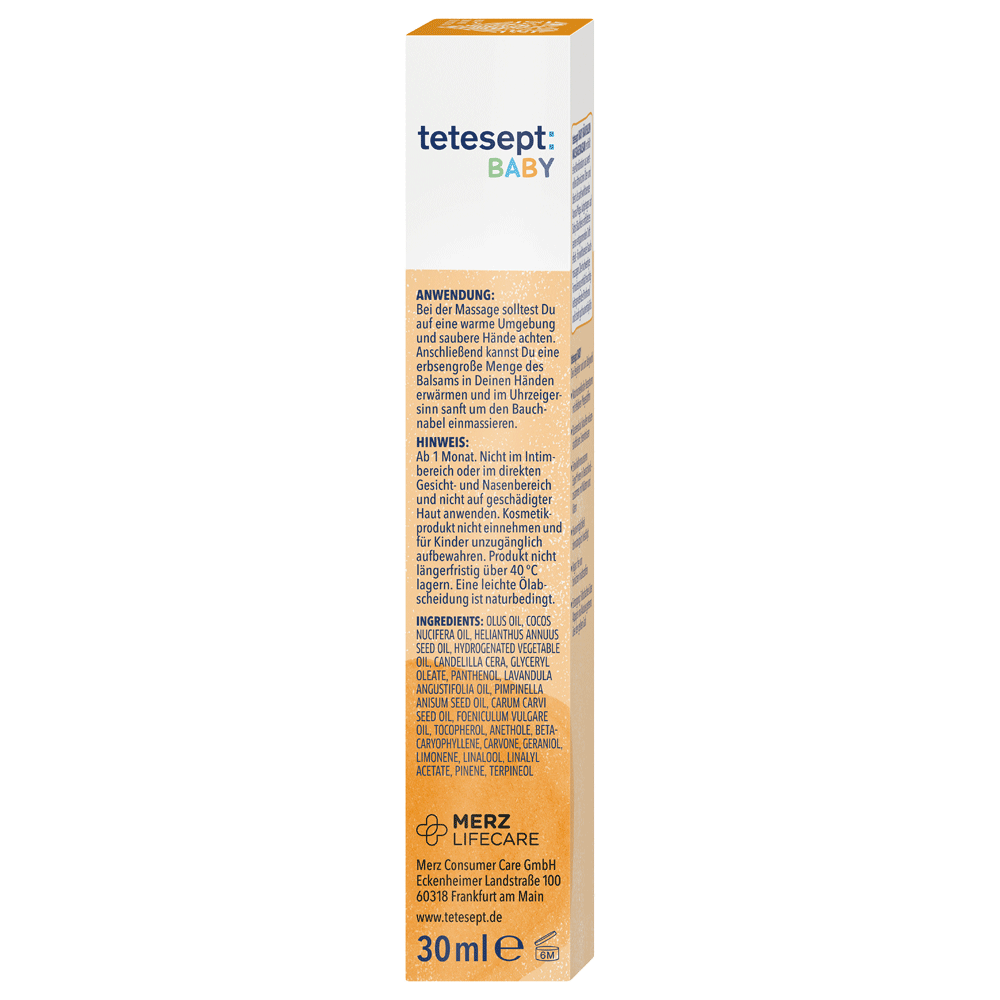 Bild: tetesept: Bäuchlein Massage Balm