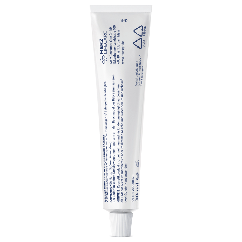 Bild: tetesept: Bäuchlein Massage Balm