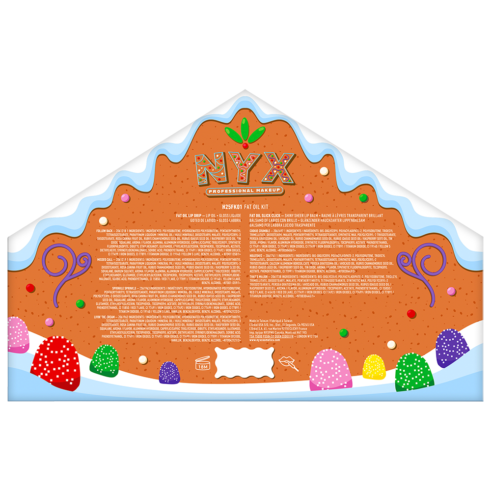 Bild: NYX Professional Make-up Fat Gingerbread House Kit