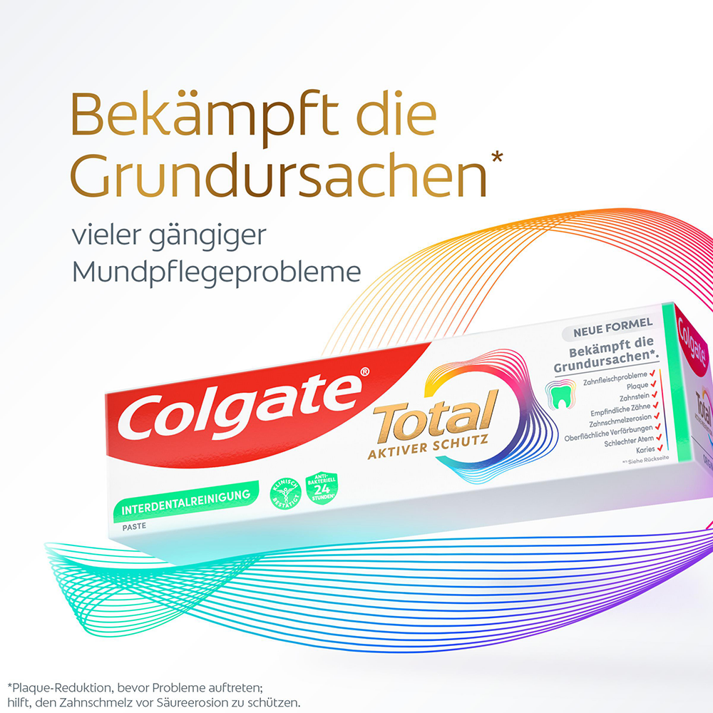 Bild: Colgate Total Interdentalreinigung Zahncreme 