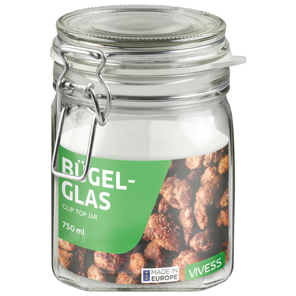 Bild: Vivess Bügelglas 750ml 
