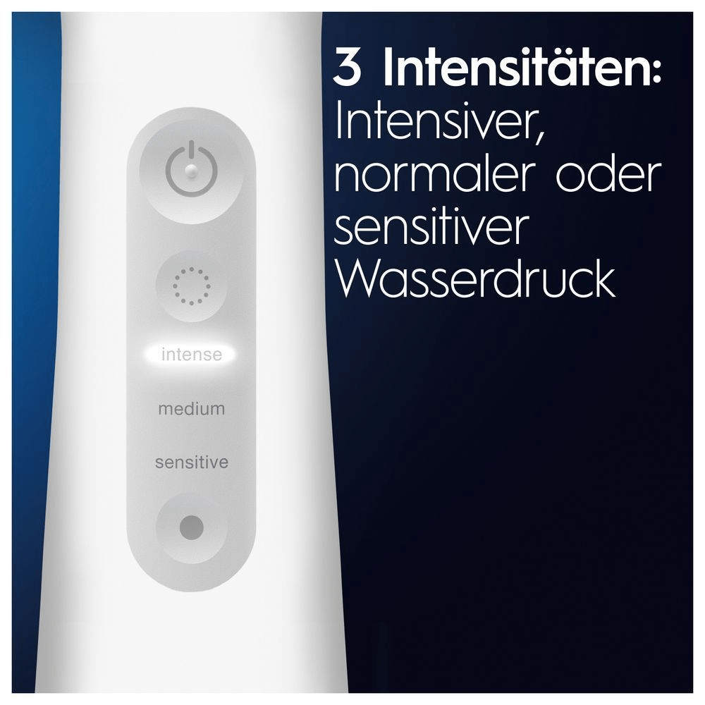 Bild: Oral-B AquaCare 6 Kabellose Munddusche, Weiß/Grau 