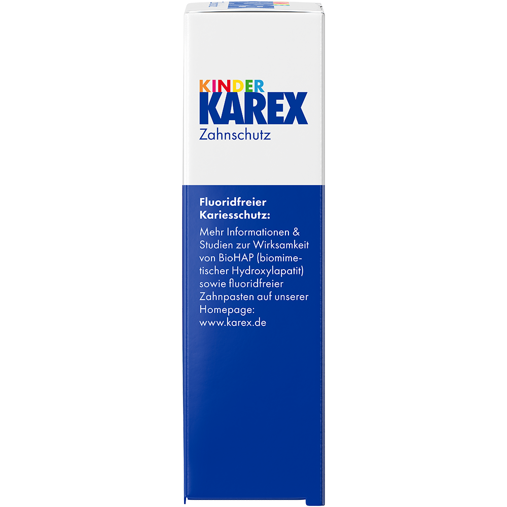 Bild: Karex Kinder Zahnpasta mit BioHAP 