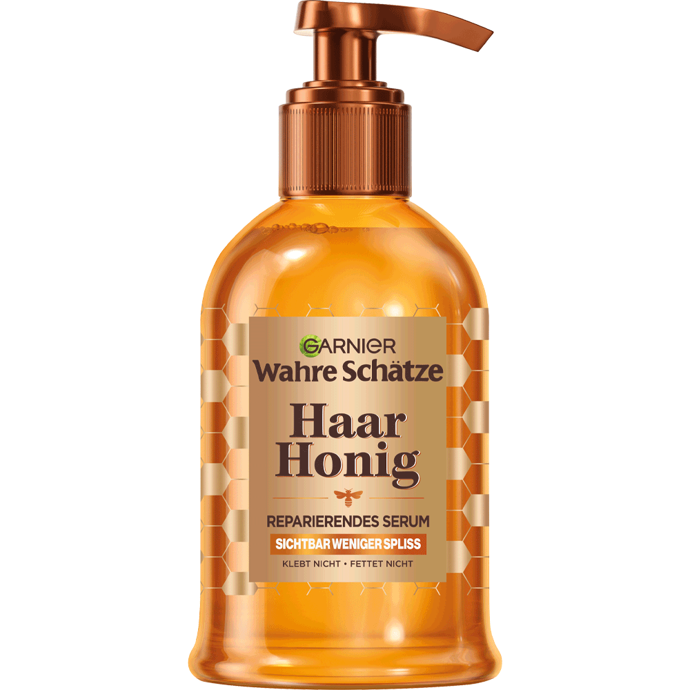 Bild: GARNIER Wahre Schätze Haar Honig Reparierendes Haarserum