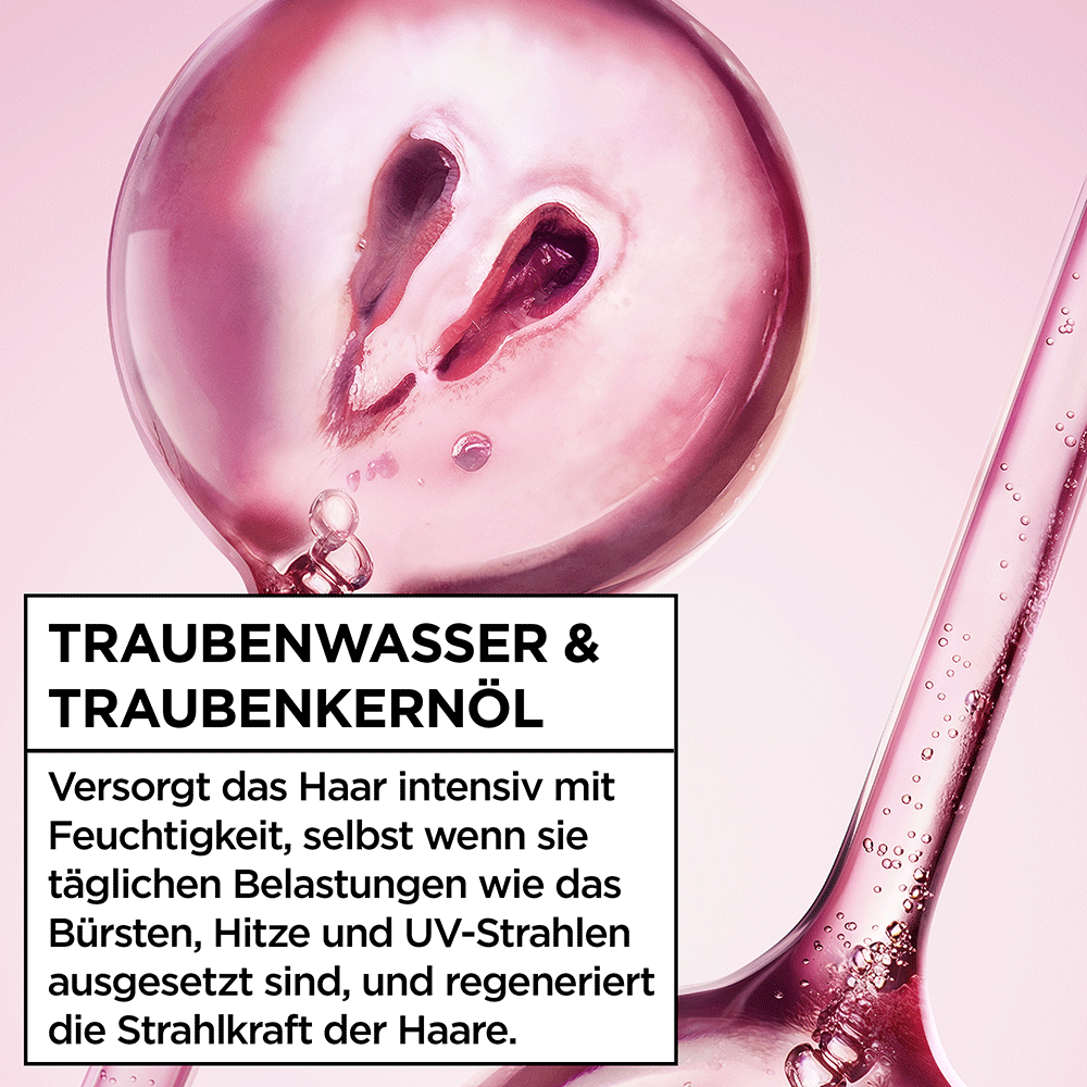 Bild: GARNIER Wahre Schätze 1-Minute Haarkur Traube Hydraboost 