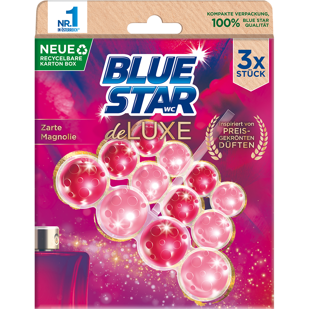 Bild: Blue Star deLuxe WC-Steine Zarte Magnolie 