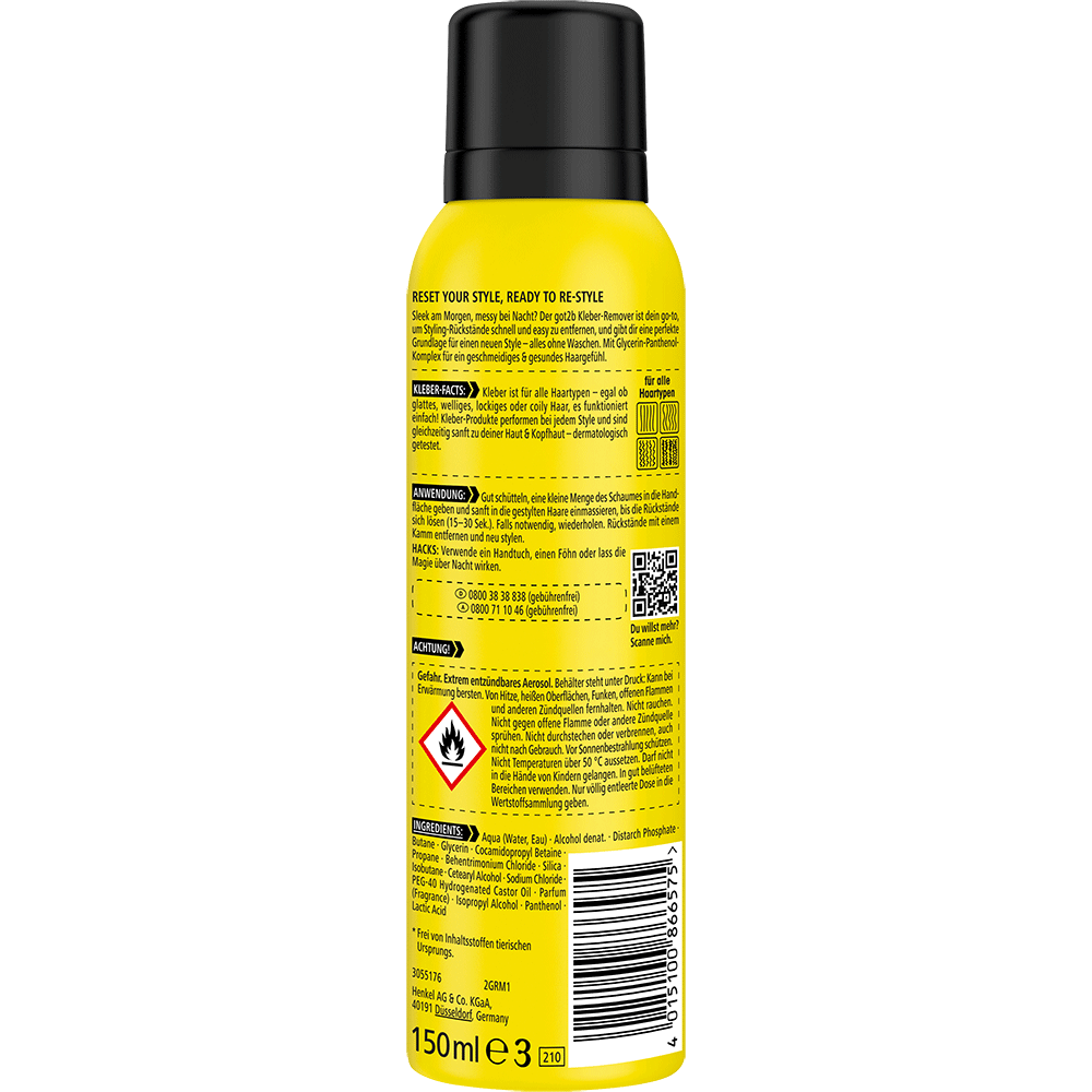 Bild: Got2b Kleber Remover Schaum 