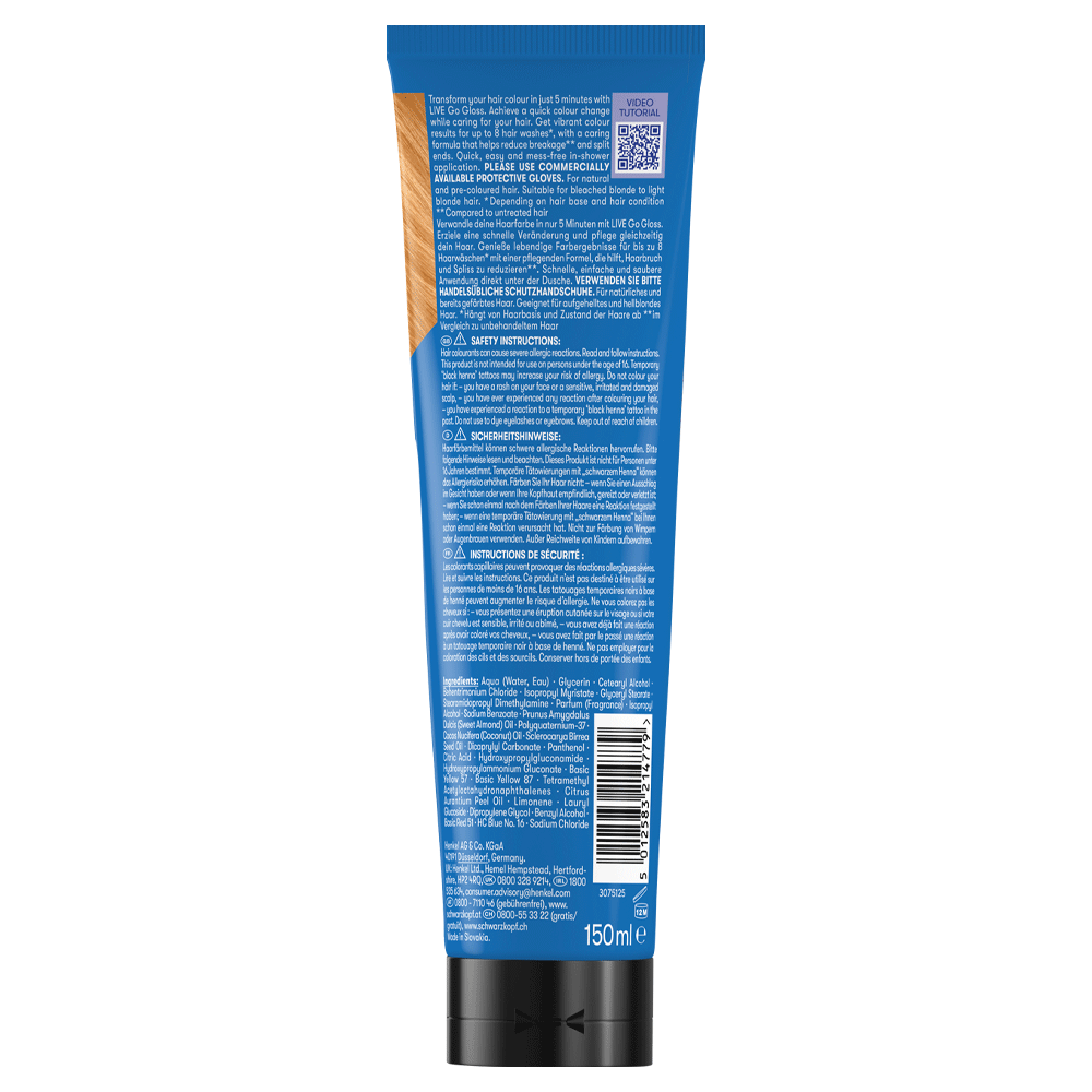 Bild: Schwarzkopf Live Go Gloss Strawberry Soda 