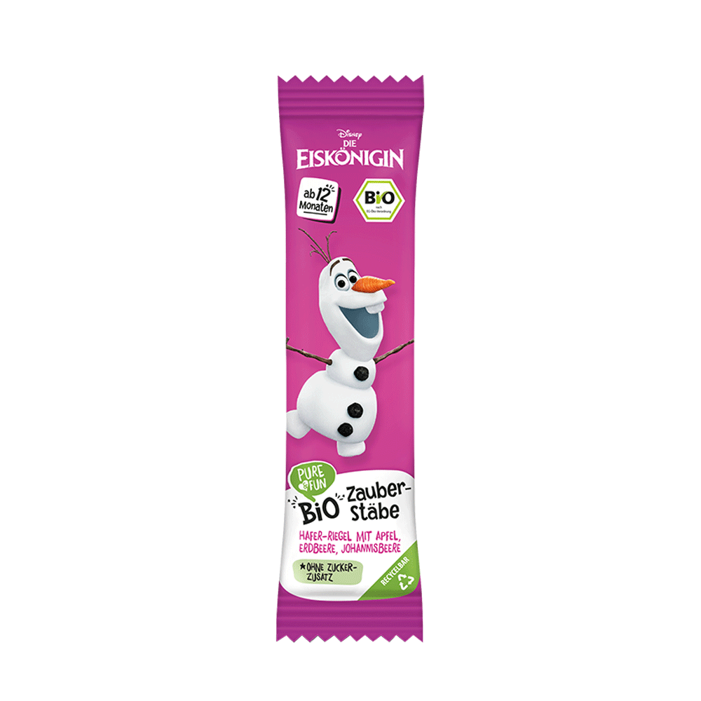 Bild: Pure & Fun Disney Bio Zauberstäbe Hafer-Riegel