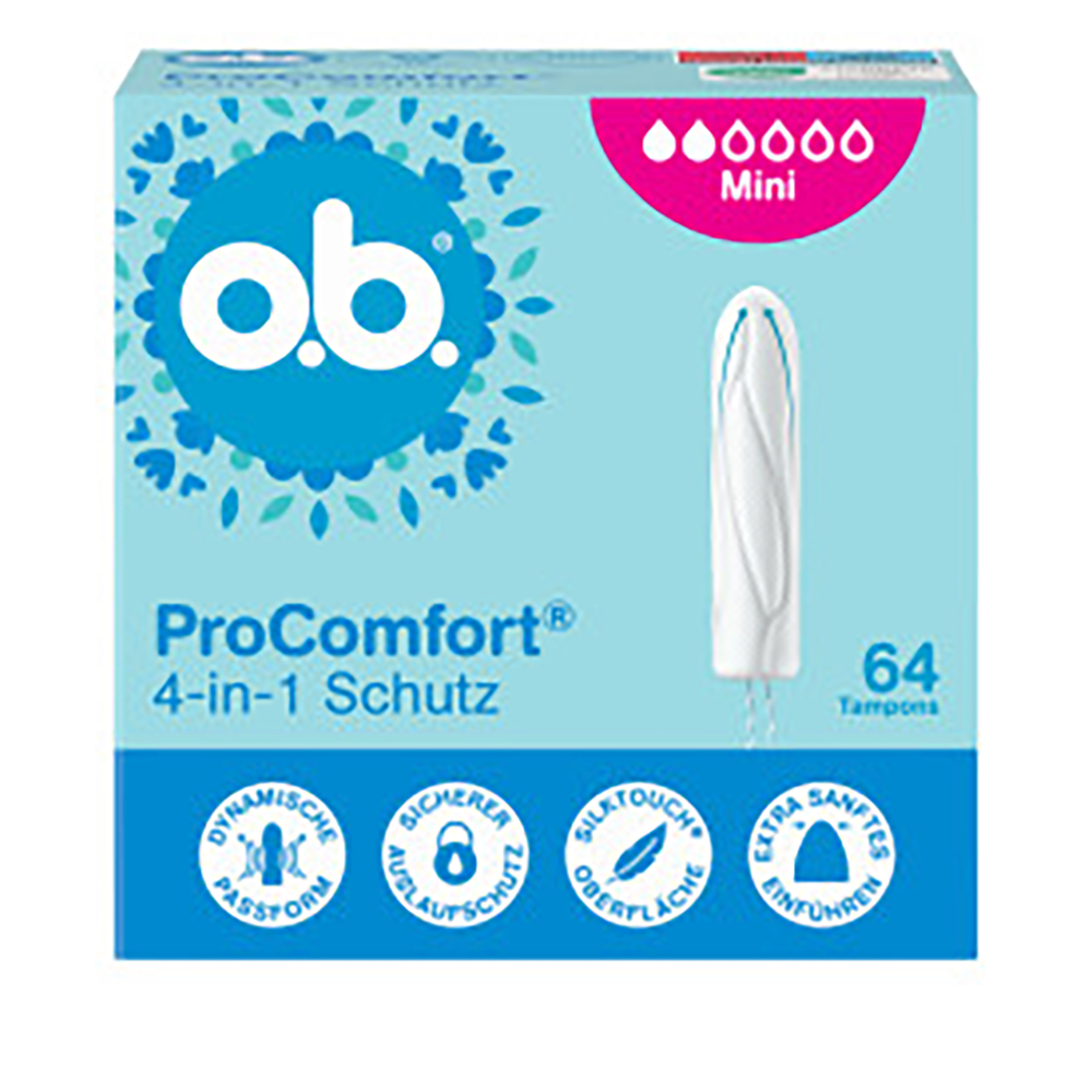 Bild: o.b. ProComfort Tampons Mini 