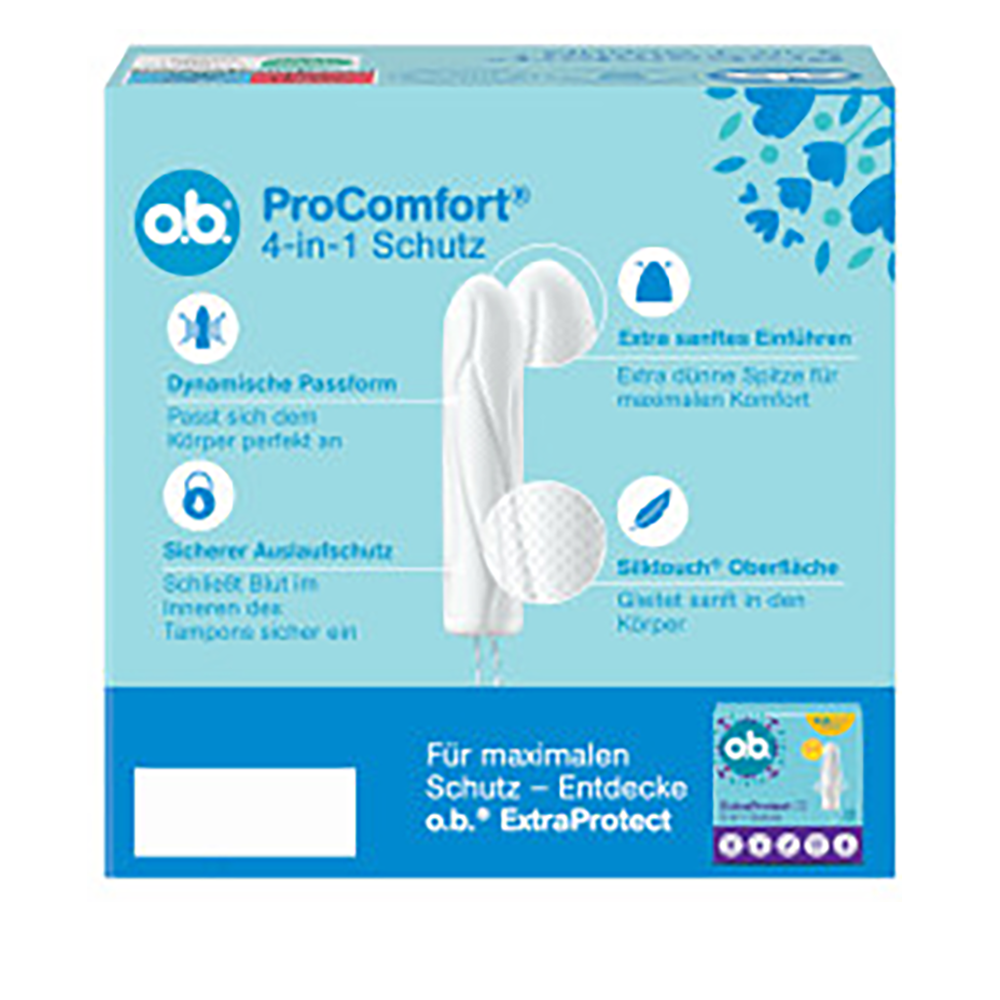 Bild: o.b. ProComfort Tampons Mini 