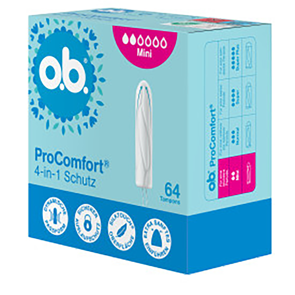 Bild: o.b. ProComfort Tampons Mini 