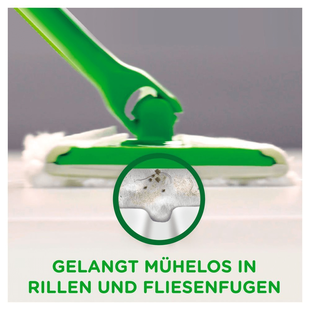 Bild: Swiffer Bodenwischer 3D Clean Trockene Bodentücher Nachfüllpackung 