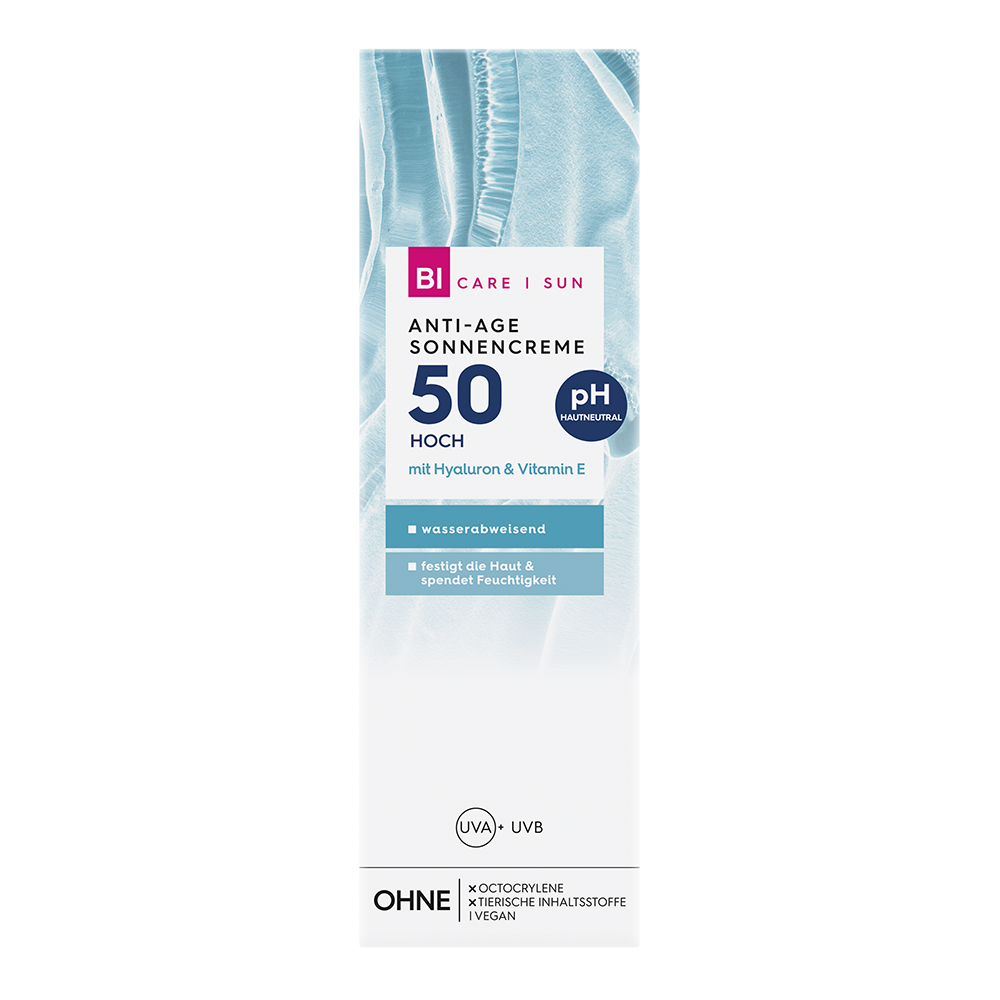 Bild: BI CARE SUN Anti-Age Sonnencreme LSF 50