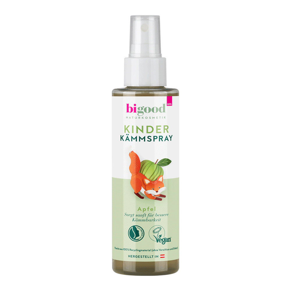 Bild: bi good Kinder Kämmspray Apfel