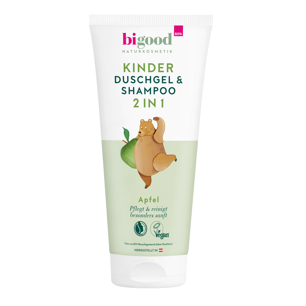 Bild: bi good Kinder Duschgel & Shampoo Apfel