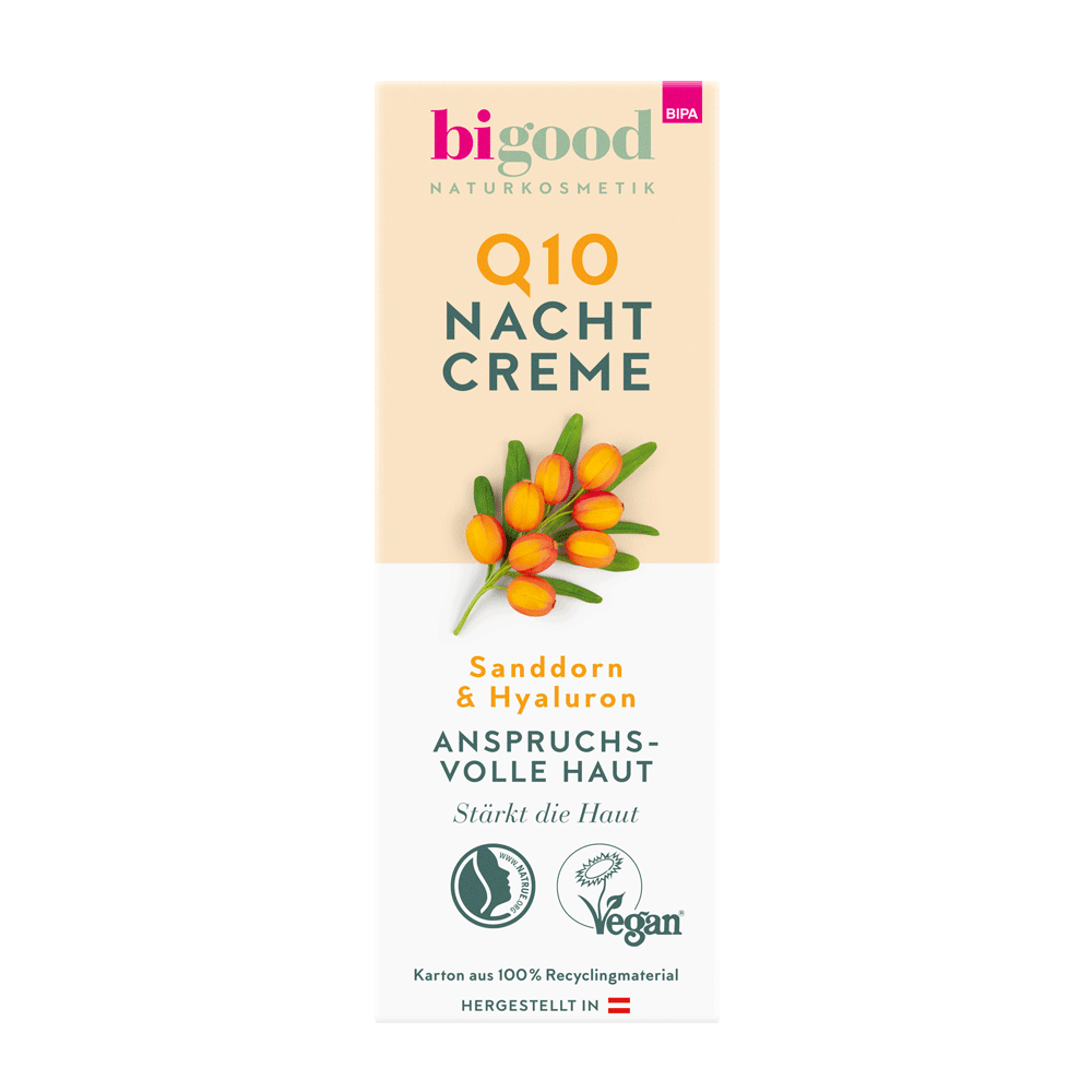 Bild: bi good Q10 Nachtcreme 