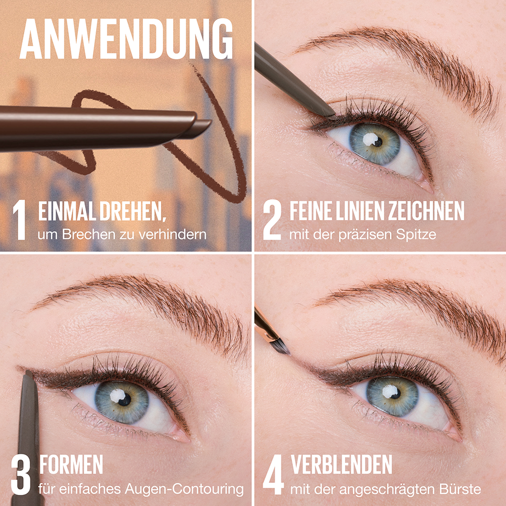 Bild: MAYBELLINE Sculpting Stix 2-in-1 Eyeliner smooth espresso 15
