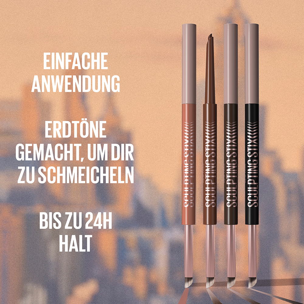 Bild: MAYBELLINE Sculpting Stix 2-in-1 Eyeliner smooth espresso 15
