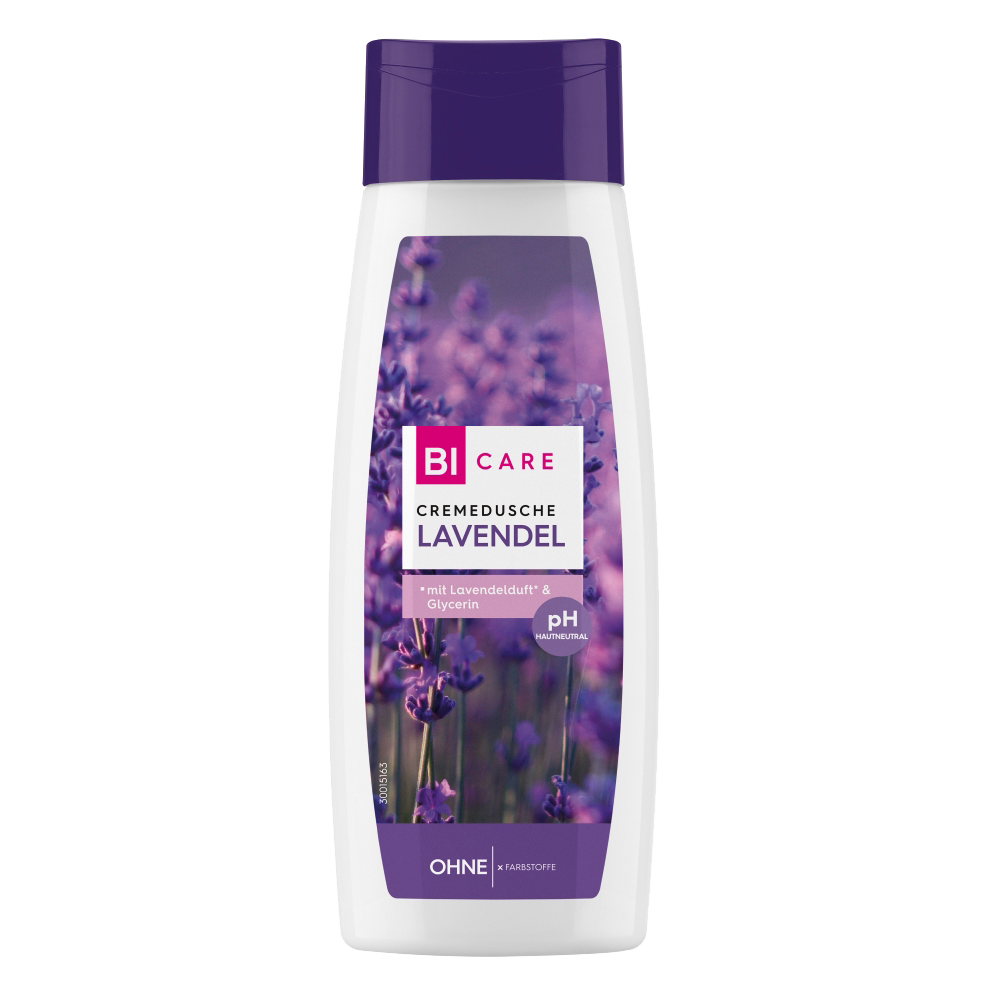 Bild: BI CARE Cremedusche Lavendel