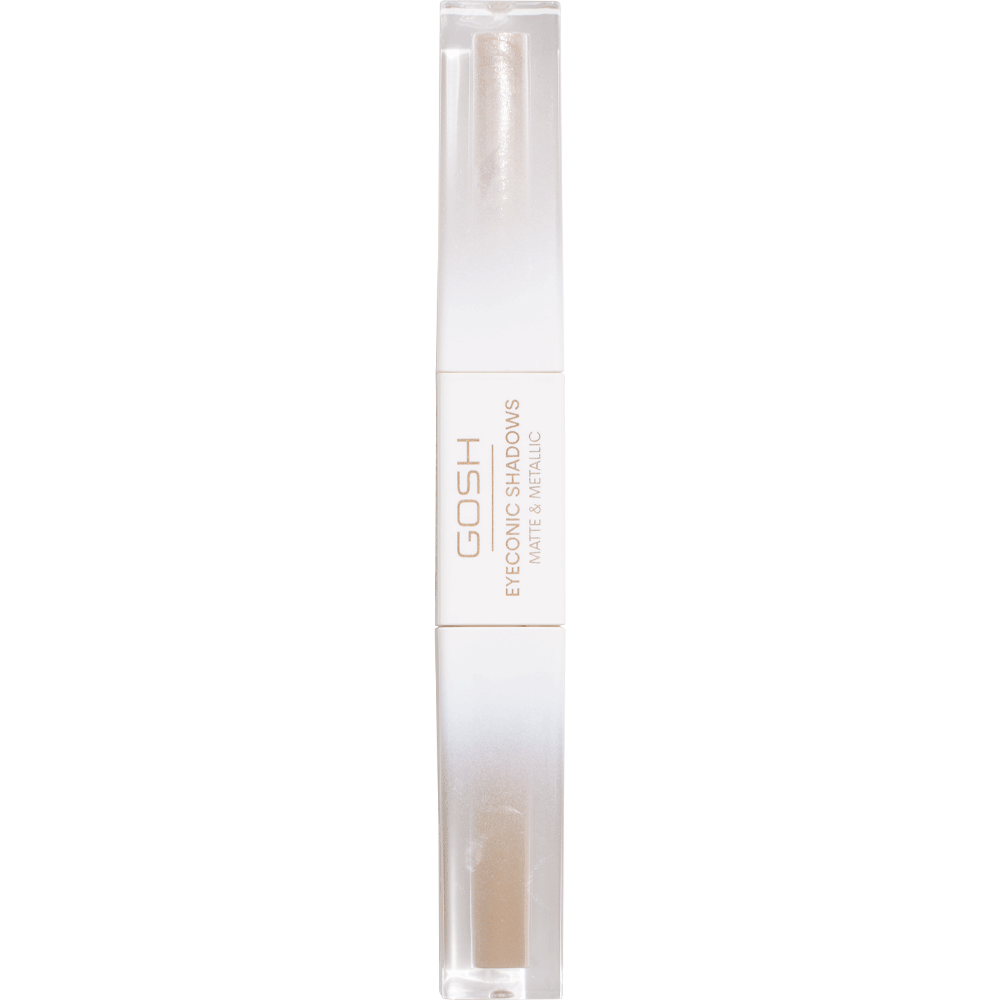 Bild: GOSH Eyeconic Lidschatten Matte & Metallic Gold 001