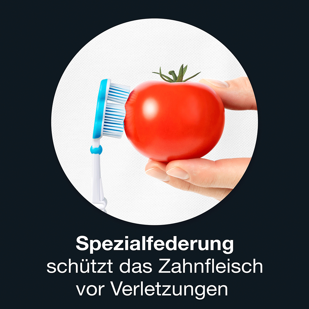 Bild: Dr. BEST Zahnbürste Vibration Polimed mittel