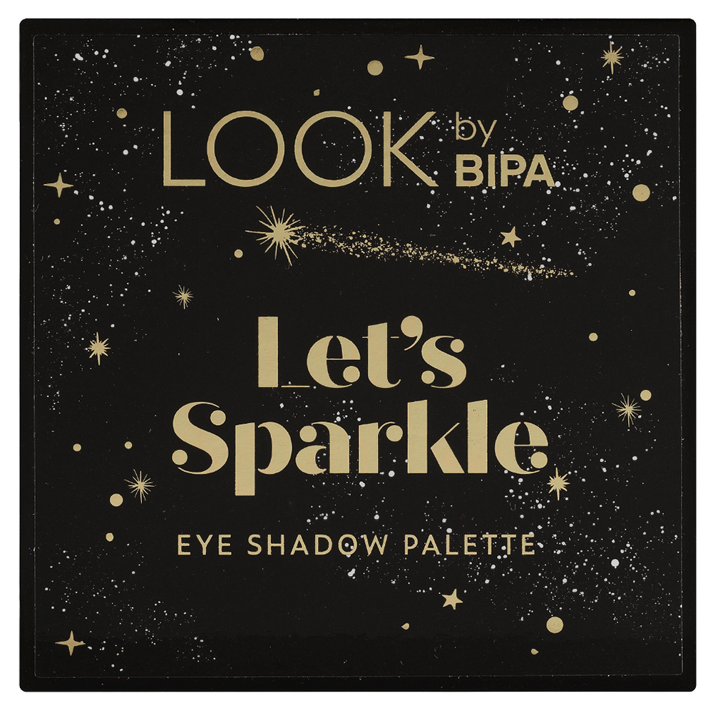 Bild: LOOK BY BIPA Let's Sparkle Lidschatten Palette