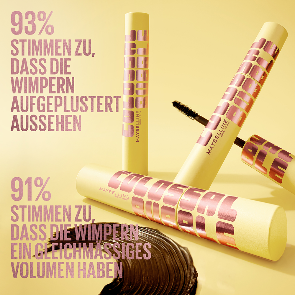 Bild: MAYBELLINE Colossal Bubble Mascara Schwarz