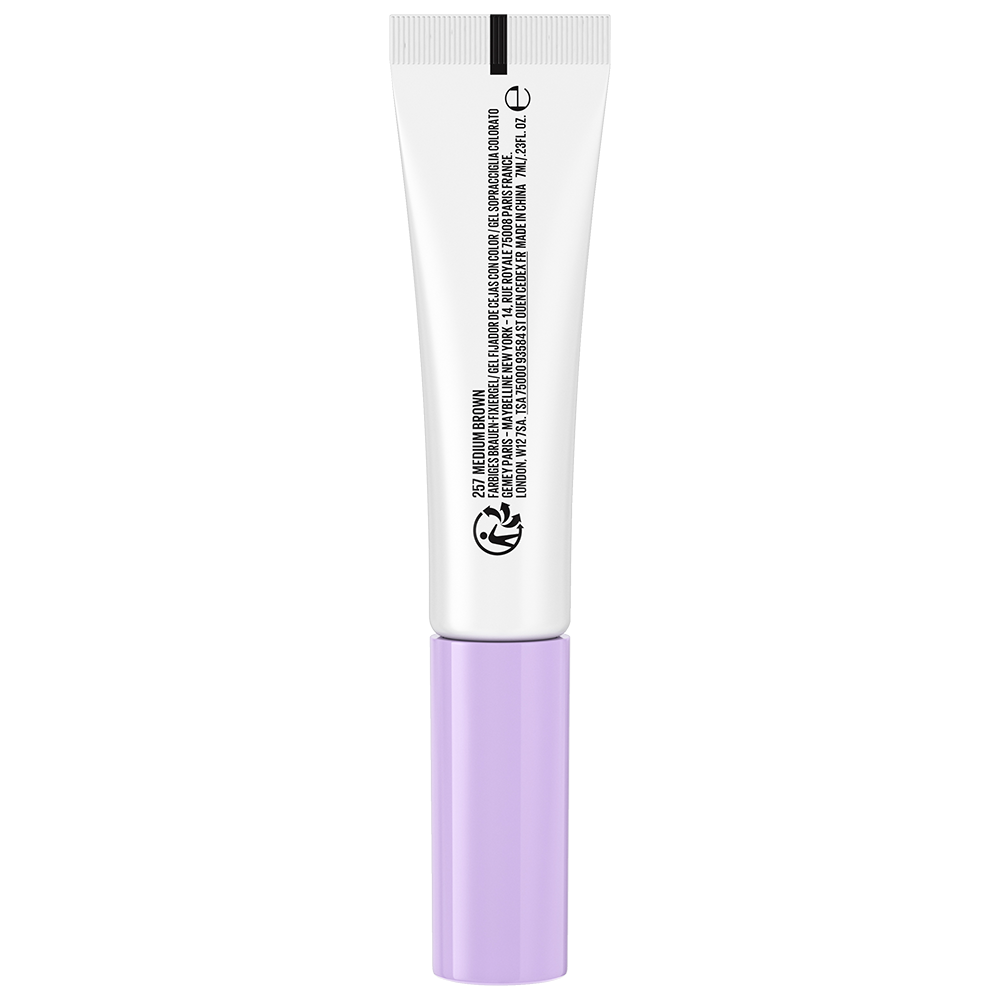 Bild: MAYBELLINE Super Lock Brow Glue Augenbrauengel Medium Brown