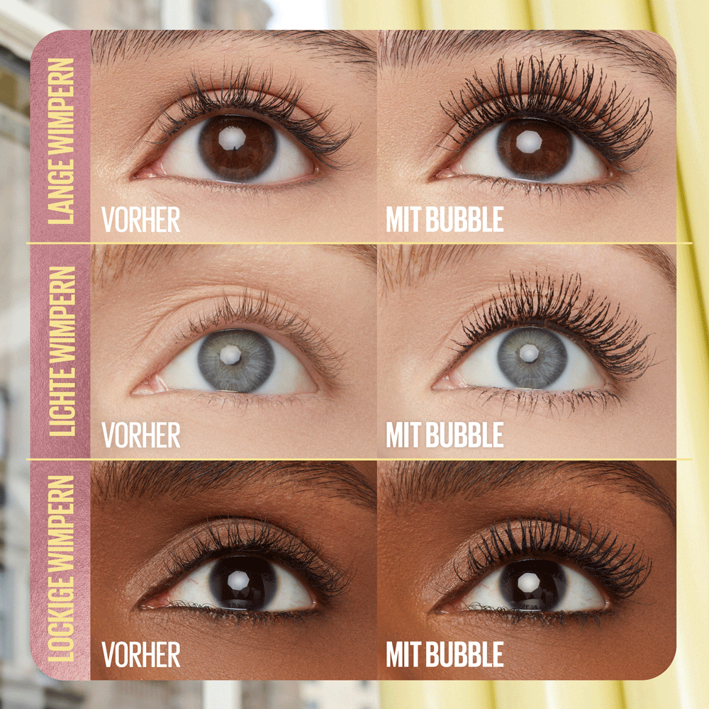 Bild: MAYBELLINE Colossal Bubble Mascara Very Black Waterproof Very Black Waterproof