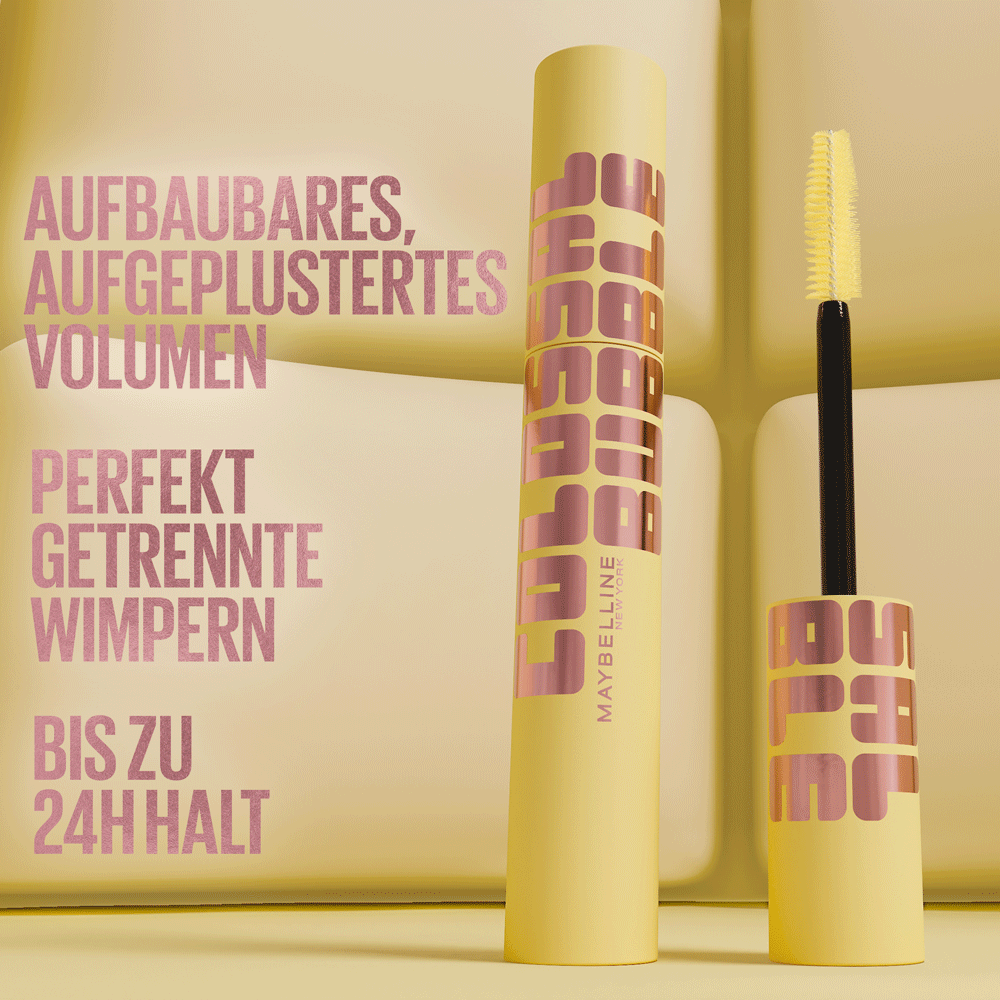 Bild: MAYBELLINE Colossal Bubble Mascara Very Black Waterproof Very Black Waterproof