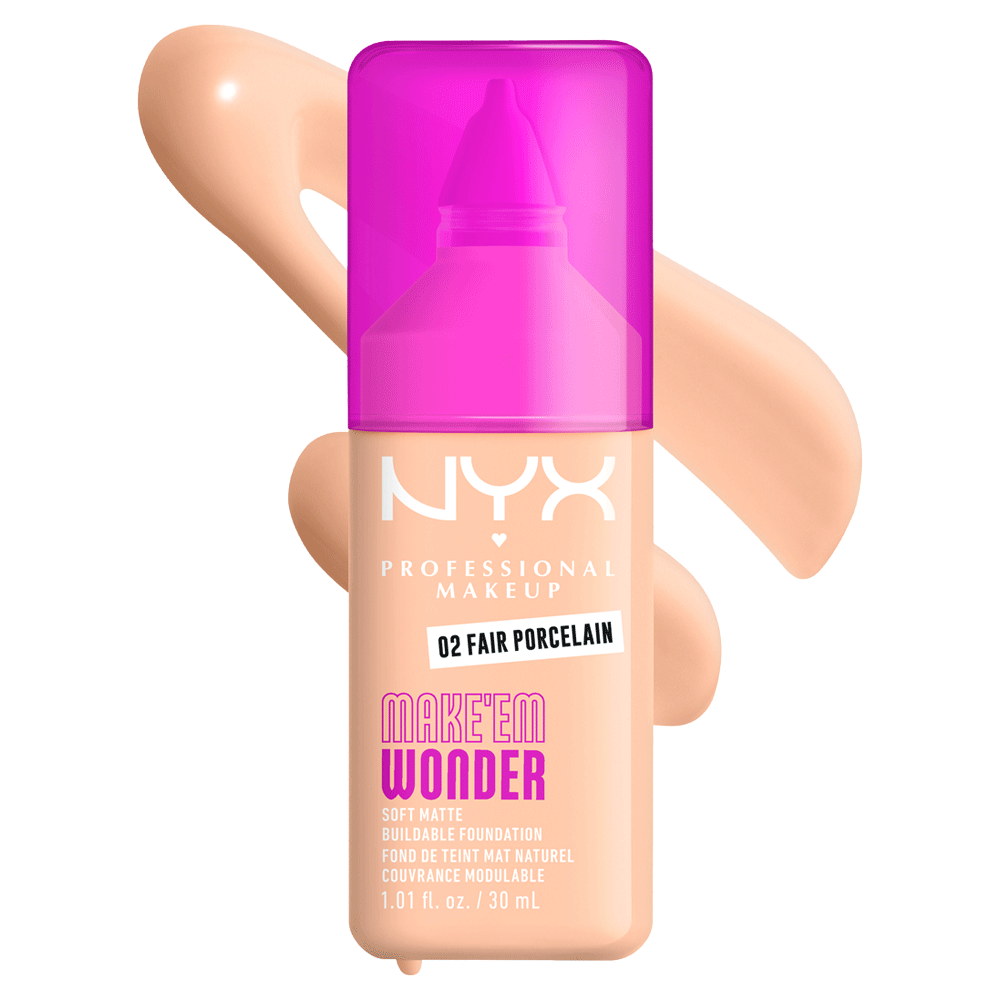 Bild: NYX Professional Make-up Make EM Wonder Foundation Fair Porcelain 2