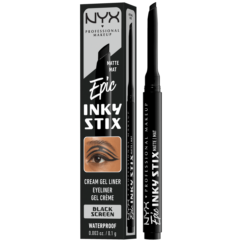 Bild: NYX Professional Make-up Epic Inky Stix Cream Gel Eyeliner Black Screen 1