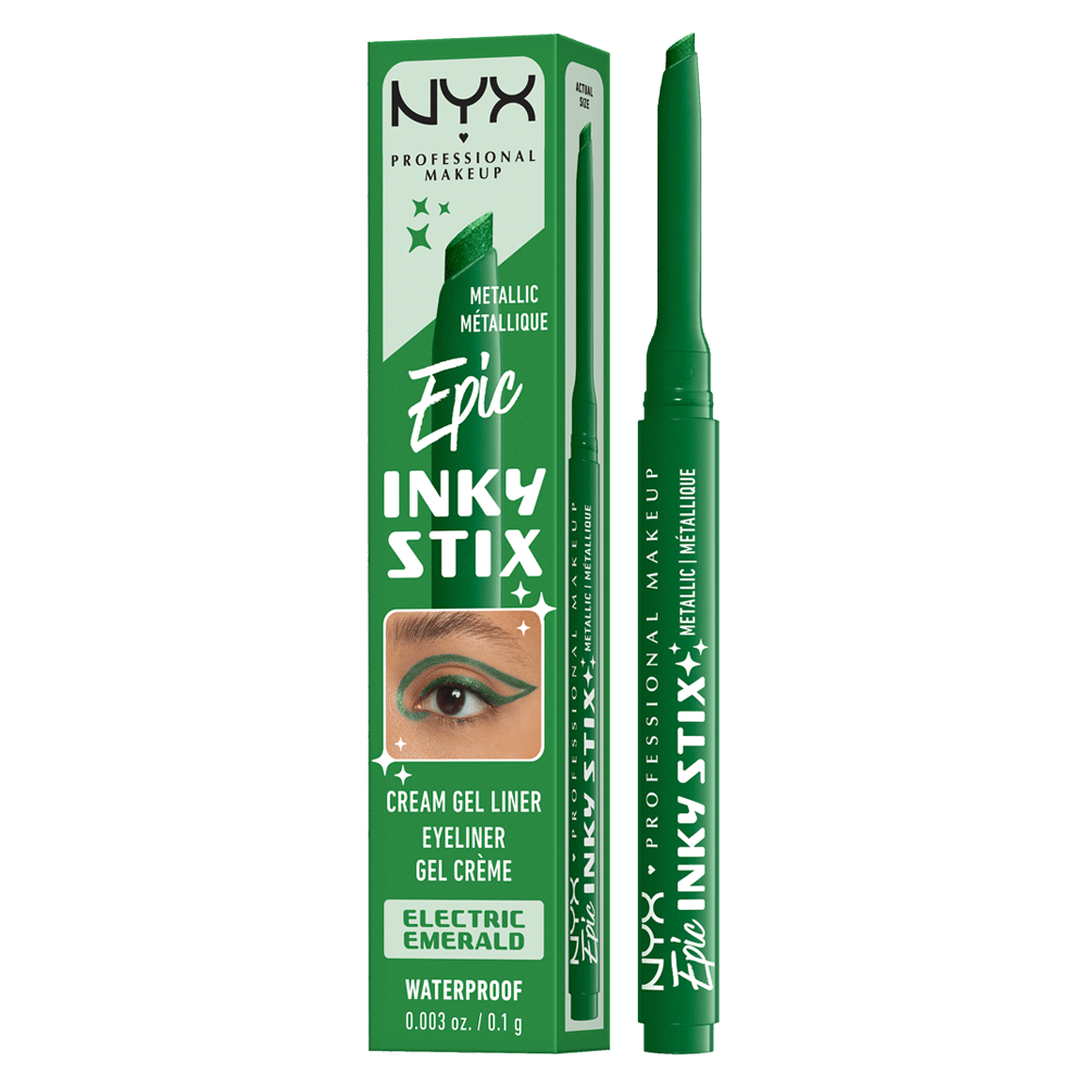 Bild: NYX Professional Make-up Epic Inky Stix Cream Gel Eyeliner Electric Emerald 14