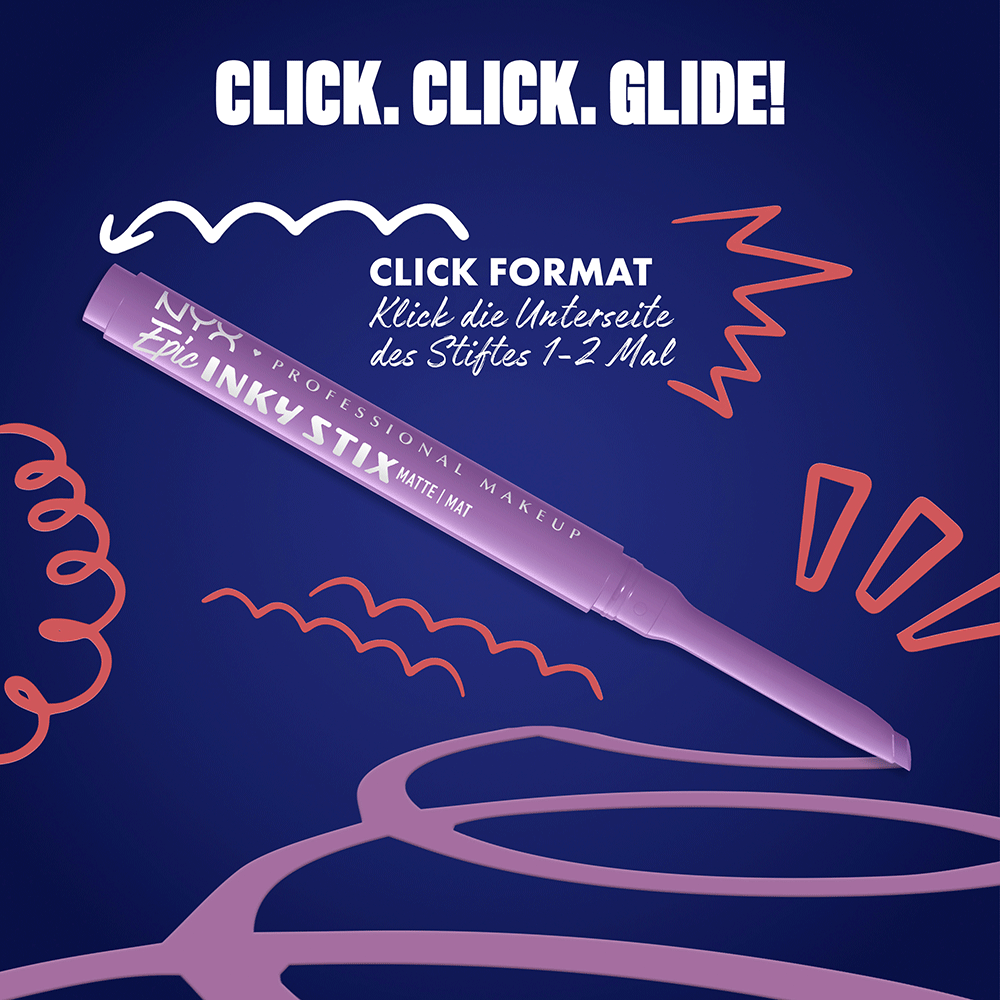 Bild: NYX Professional Make-up Epic Inky Stix Cream Gel Eyeliner Lavender Link 9
