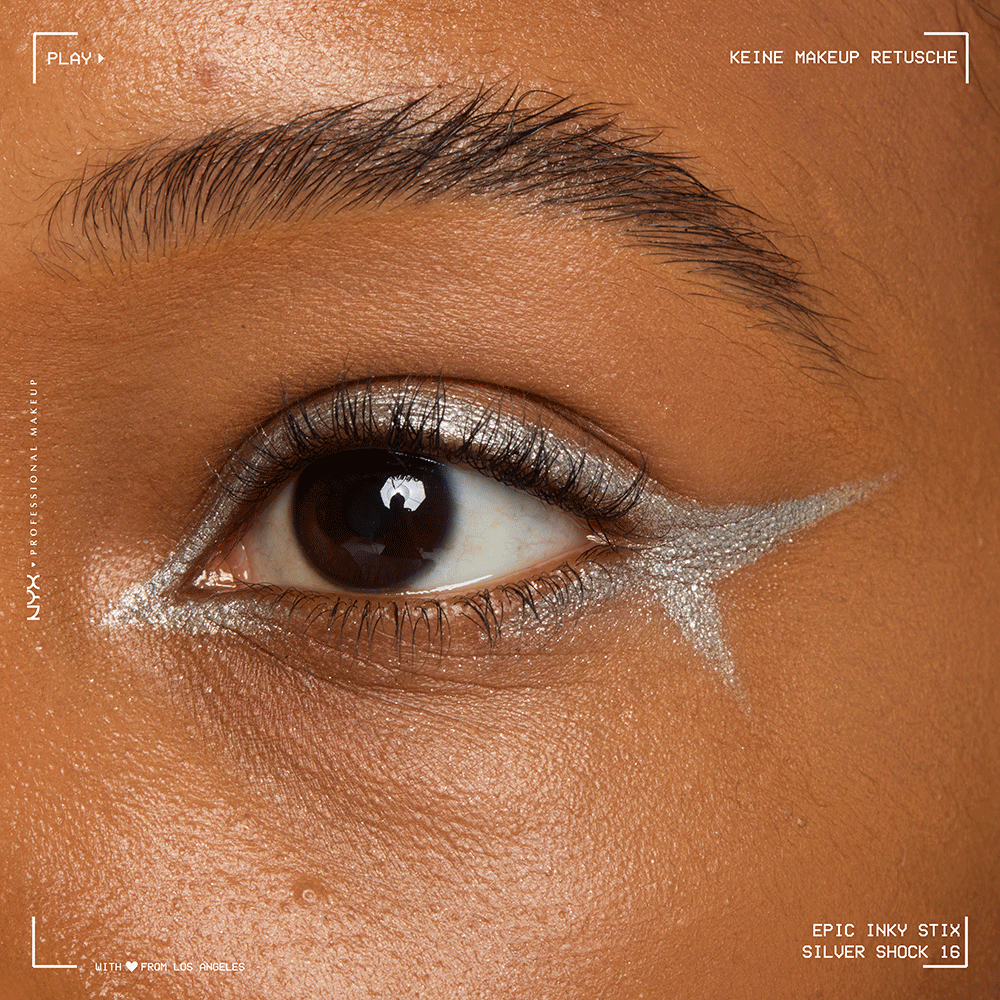 Bild: NYX Professional Make-up Epic Inky Stix Cream Gel Eyeliner Silver Shock 16