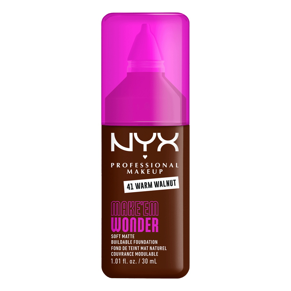 Bild: NYX Professional Make-up Make 'EM Wonder Foundation Warm Walnut 41